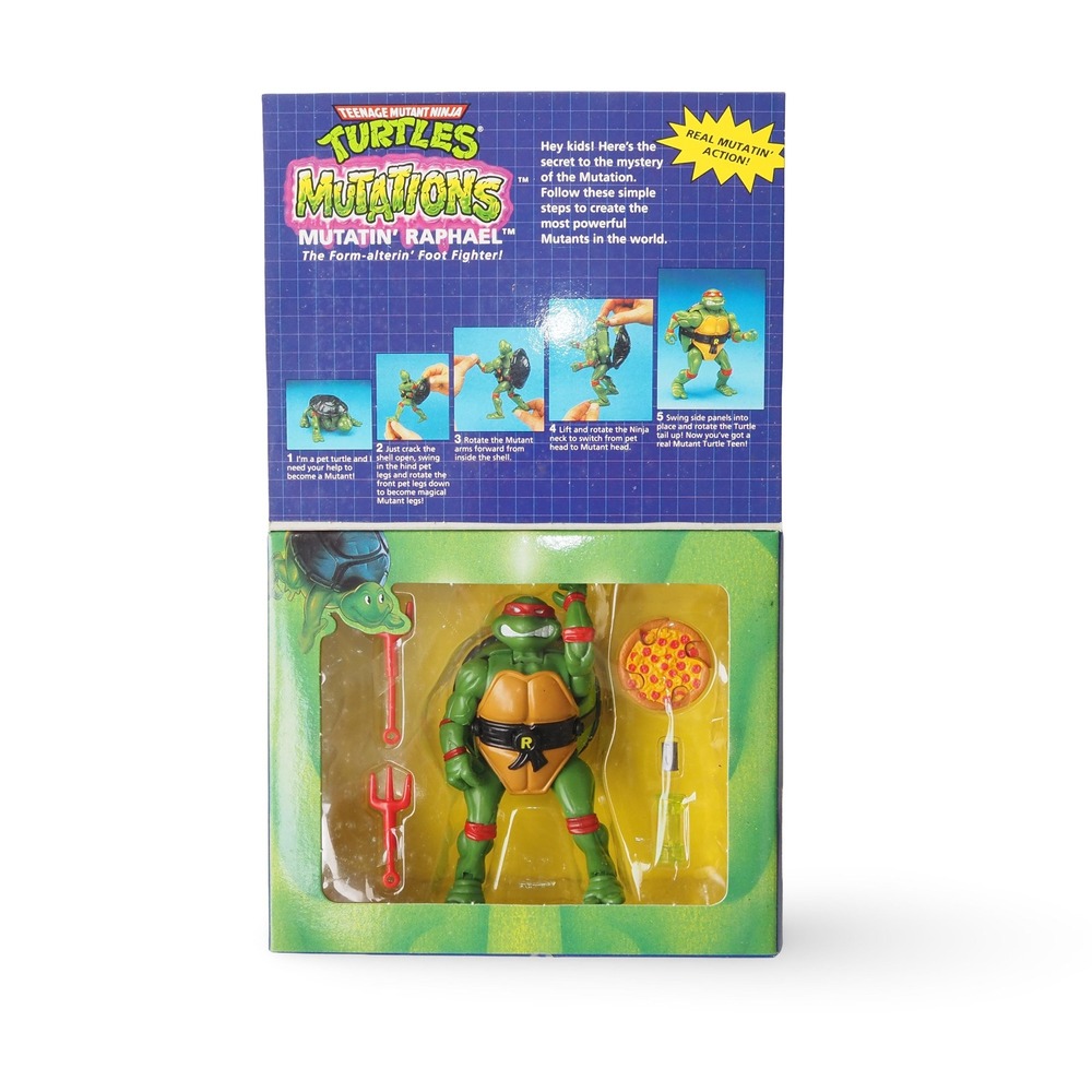 TMNT Teenage Mutant Ninja Turtles Mutations Mutatin Raphael 1992 Vintage 5223